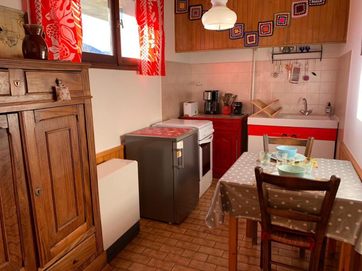 Studio Sympa Avec Terrasse , Maxi 4 Pers.Briancon Exteriér fotografie