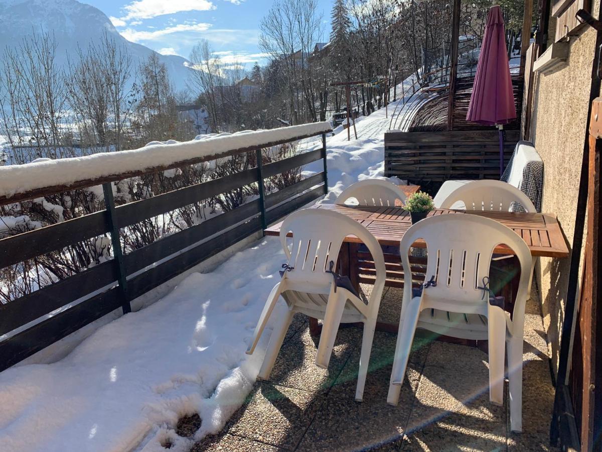 Studio Sympa Avec Terrasse , Maxi 4 Pers.Briancon Exteriér fotografie